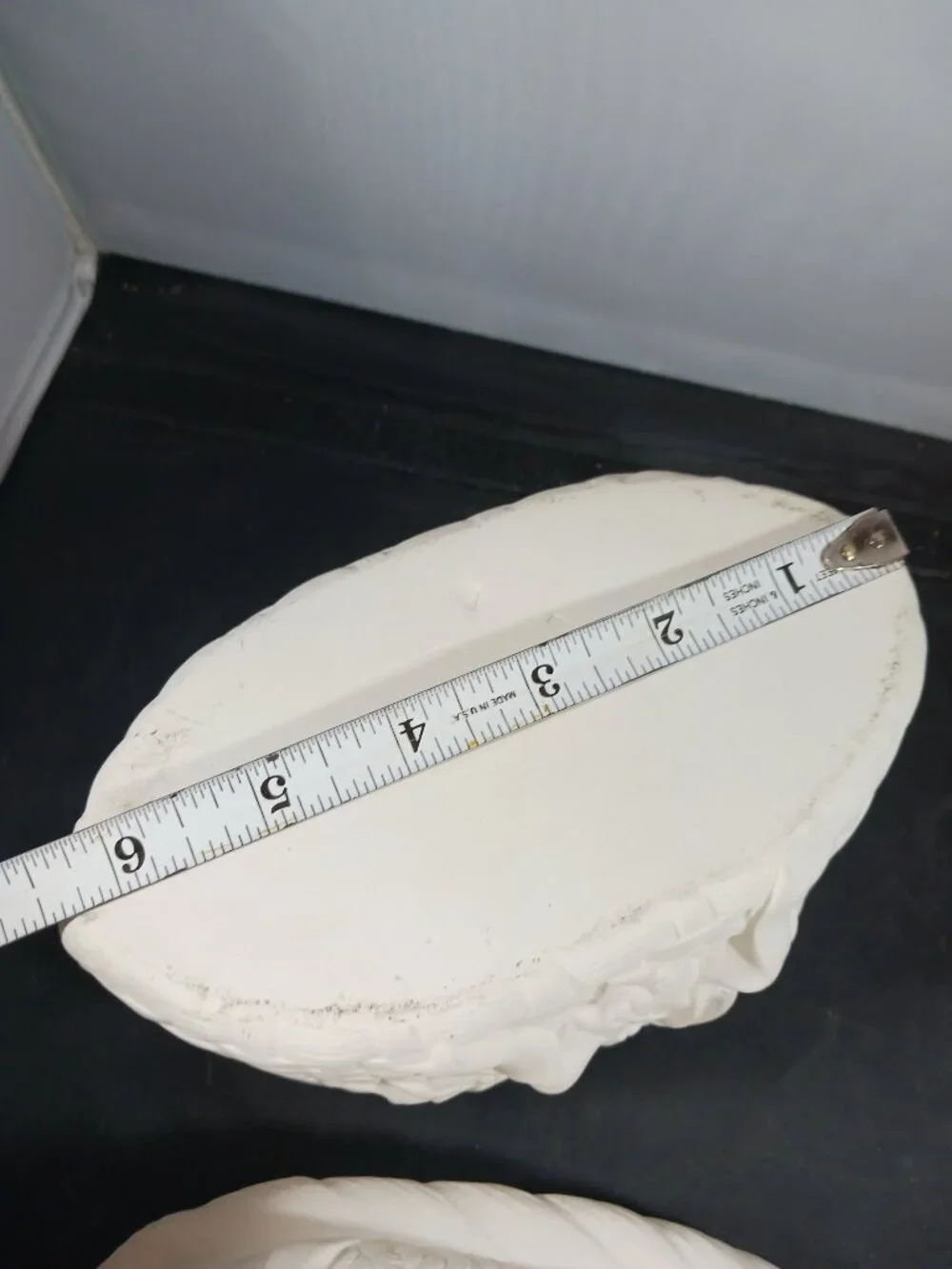 Vintage Ceramic Bisque Tureen/ Stuffing Bowl with Lid